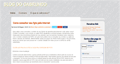 Desktop Screenshot of cabruncoblog.com